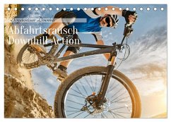 Abfahrtsrausch Downhill Aktion (Tischkalender 2025 DIN A5 quer), CALVENDO Monatskalender - Calvendo;Verena Scholze, Fotodesign