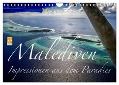 Malediven Impressionen aus dem Paradies (Wandkalender 2025 DIN A4 quer), CALVENDO Monatskalender - Calvendo;Marufke, Thomas