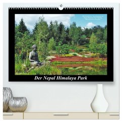 Der Nepal Himalaya Park (hochwertiger Premium Wandkalender 2025 DIN A2 quer), Kunstdruck in Hochglanz - Calvendo;Heußlein, Jutta