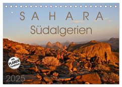 Sahara - Südalgerien (Tischkalender 2025 DIN A5 quer), CALVENDO Monatskalender