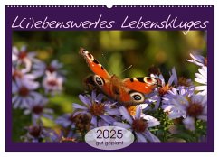 L(i)ebenswertes Lebenskluges (Wandkalender 2025 DIN A2 quer), CALVENDO Monatskalender