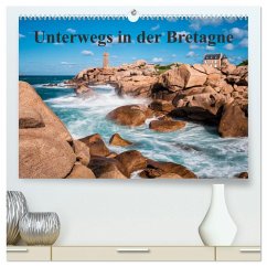 Unterwegs in der Bretagne (hochwertiger Premium Wandkalender 2025 DIN A2 quer), Kunstdruck in Hochglanz