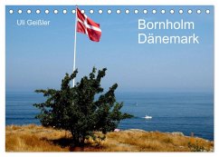 Bornholm - Dänemark (Tischkalender 2025 DIN A5 quer), CALVENDO Monatskalender