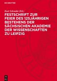 Festschrift zur Feier des 125jährigen Bestehens der Sächsischen Akademie der Wissenschaften zu Leipzig