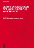 Veröffentlichungen der Kommission für Volkskunde, 1, Ahnengrab und Rechtsstein