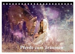 Pferde zum Träumen (Tischkalender 2025 DIN A5 quer), CALVENDO Monatskalender - Calvendo;FotoDreams.DE, Studio