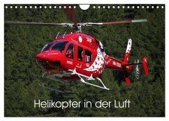 Helikopter in der Luft (Wandkalender 2025 DIN A4 quer), CALVENDO Monatskalender - Calvendo;Hansen, Matthias