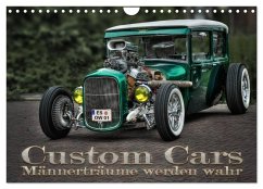 Custom Cars - Männerträume werden wahr (Wandkalender 2025 DIN A4 quer), CALVENDO Monatskalender