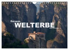 Europas Welterbe (Wandkalender 2025 DIN A4 quer), CALVENDO Monatskalender