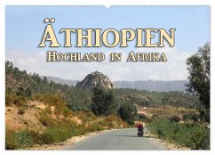Äthiopien - Hochland in Afrika (Wandkalender 2025 DIN A2 quer), CALVENDO Monatskalender