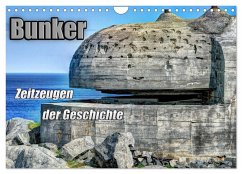 Bunker Zeitzeugen der Geschichte (Wandkalender 2025 DIN A4 quer), CALVENDO Monatskalender - Calvendo;Media, Hoschie