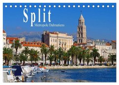 Split Metropole Dalmatiens (Tischkalender 2025 DIN A5 quer), CALVENDO Monatskalender - Calvendo;LianeM