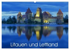 Litauen und Lettland (Wandkalender 2025 DIN A2 quer), CALVENDO Monatskalender