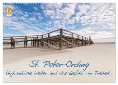 St. Peter-Ording (Wandkalender 2025 DIN A2 quer), CALVENDO Monatskalender