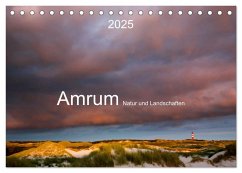 Amrum. Natur und Landschaften (Tischkalender 2025 DIN A5 quer), CALVENDO Monatskalender