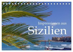 Impressionen aus Sizilien (Tischkalender 2025 DIN A5 quer), CALVENDO Monatskalender