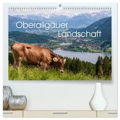 Oberallgäuer Landschaft (hochwertiger Premium Wandkalender 2025 DIN A2 quer), Kunstdruck in Hochglanz