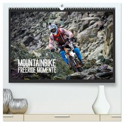 Mountainbike Freeride Momente (hochwertiger Premium Wandkalender 2025 DIN A2 quer), Kunstdruck in Hochglanz - Calvendo;Meutzner, Dirk