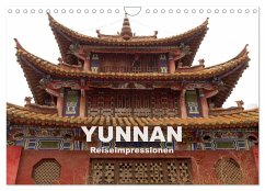 Yunnan - Reiseimpressionen (Wandkalender 2025 DIN A4 quer), CALVENDO Monatskalender - Calvendo;Rusch, Winfried