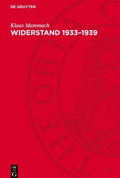 Cover Widerstand 1933-1939