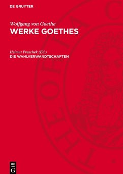 Cover Werke Goethes, Die Wahlverwandtschaften