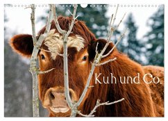 Kuh und Co. (Wandkalender 2025 DIN A3 quer), CALVENDO Monatskalender - Calvendo;Ehmke, E.