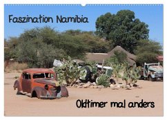 Faszination Namibia - Oldtimer mal anders (Wandkalender 2025 DIN A2 quer), CALVENDO Monatskalender