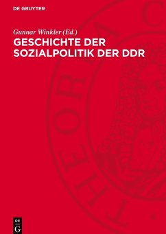Cover Geschichte der Sozialpolitik der DDR