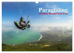 Paragliding - zwischen Himmel und Erde (Wandkalender 2025 DIN A3 quer), CALVENDO Monatskalender