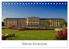 Wiener Eindrücke (Tischkalender 2025 DIN A5 quer), CALVENDO Monatskalender
