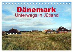 Dänemark - Unterwegs in Jütland (Tischkalender 2025 DIN A5 quer), CALVENDO Monatskalender