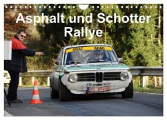 Asphalt und Schotter Rallye (Wandkalender 2025 DIN A4 quer), CALVENDO Monatskalender