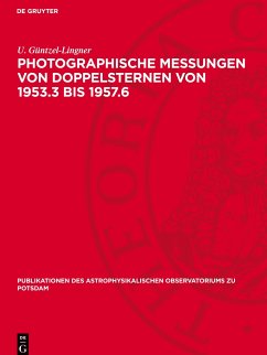 Photographische Messungen von Doppelsternen von 1953.3 bis 1957.6 - Güntzel-Lingner, U.