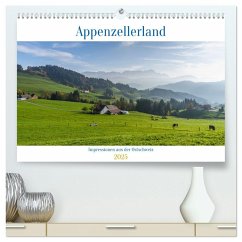 Appenzellerland (hochwertiger Premium Wandkalender 2025 DIN A2 quer), Kunstdruck in Hochglanz