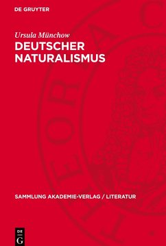 Deutscher Naturalismus - Münchow, Ursula