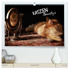 KATZEN Beautys (hochwertiger Premium Wandkalender 2025 DIN A2 quer), Kunstdruck in Hochglanz - Calvendo;Gross, Viktor