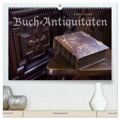 Buch-Antiquitäten (hochwertiger Premium Wandkalender 2025 DIN A2 quer), Kunstdruck in Hochglanz