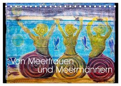 Von Meerfrauen und Meermännern (Tischkalender 2025 DIN A5 quer), CALVENDO Monatskalender - Calvendo;Blome-Weichert, Regina