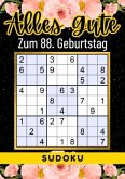 88 Geburtstag Geschenk   Alles Gute zum 88. Geburtstag - Sudoku