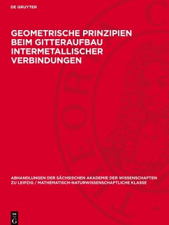 Cover Geometrische Prinzipien beim Gitteraufbau intermetallischer Verbindungen
