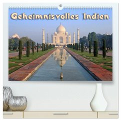 Geheimnisvolles Indien (hochwertiger Premium Wandkalender 2025 DIN A2 quer), Kunstdruck in Hochglanz