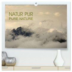 NATUR PUR - PURE NATURE (hochwertiger Premium Wandkalender 2025 DIN A2 quer), Kunstdruck in Hochglanz - Calvendo;Pohl, Roman