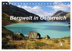 Bergwelt in Österreich (Tischkalender 2025 DIN A5 quer), CALVENDO Monatskalender