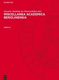 Miscellanea Academica Berolinensia, Band II/2, Miscellanea Academica Berolinensia Band II/2