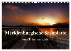 Mecklenburgische Seenplatte - zum Träumen schön (Wandkalender 2025 DIN A3 quer), CALVENDO Monatskalender