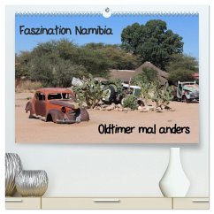 Faszination Namibia - Oldtimer mal anders (hochwertiger Premium Wandkalender 2025 DIN A2 quer), Kunstdruck in Hochglanz - Calvendo;Liliwe