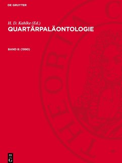 Cover Quartärpaläontologie, Band 8, (1990)