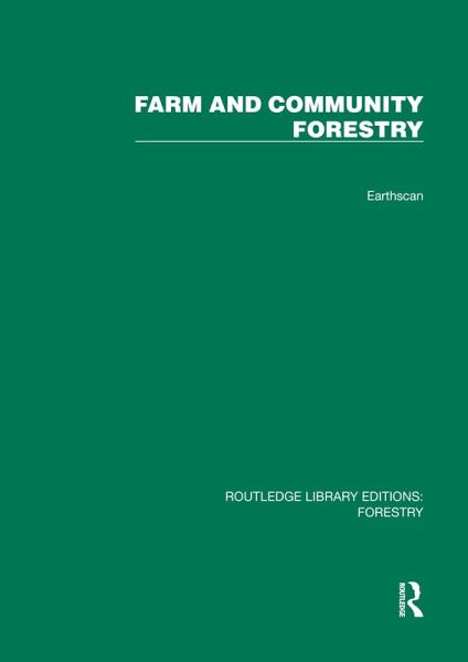 Farm and Comunity Forestry (eBook, ePUB)