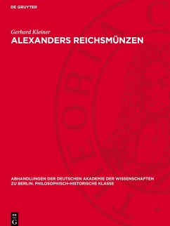 Cover Alexanders Reichsmünzen