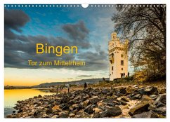 Bingen - Tor zum Mittelrhein (Wandkalender 2025 DIN A3 quer), CALVENDO Monatskalender